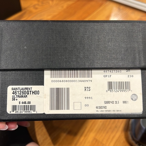 Denim Logo Espadrilles - Picture 5 of 6